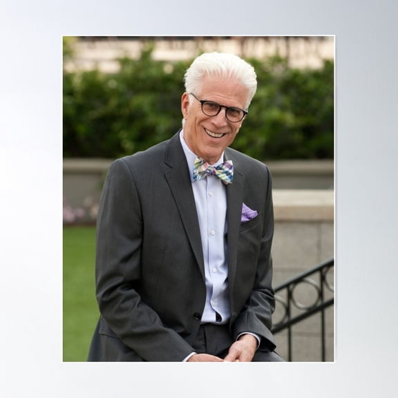 Ted Danson Poster Wall Art, Modern Wall Decor For Living Room Bedroom, 16x24 UNFRAMED