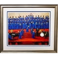 thumbnail image 1 of Ted Ellis "Gospel Soul Choir" Hand Signed & # Framed African American Art Generic, 1 of 4