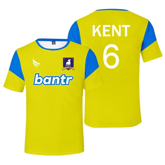 Ted Lasso 3 AFC. Richmond Soccer Jersey T-shirt Crewneck Short Sleeve Sport Tee Women Men Streetwear Tops