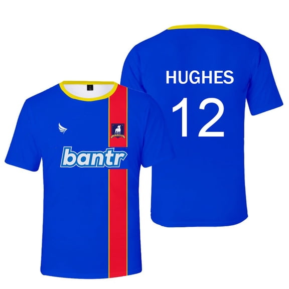 Ted Lasso A.F.C. Richmond Jersey Cosplay T-shirt Crewneck Short Sleeve Tee Women Men Streetwear Tops