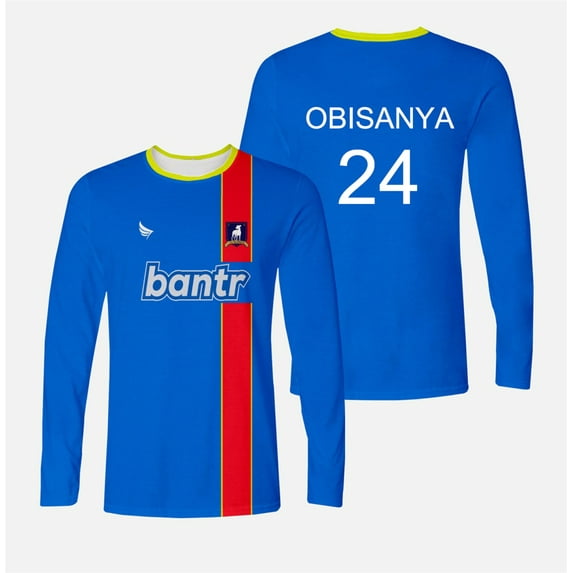 Ted Lasso A.F.C. Richmond Jersey Long Shirts Crewneck Long Sleeve Streetwear Women Men Sportwear Tops