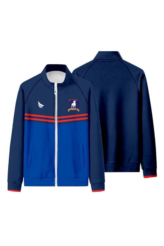 Ted Lasso A.F.C. Richmond Zipper Sweatshirt Long Sleeve Cosplay Sportwear Women Men Streetwear Jersey