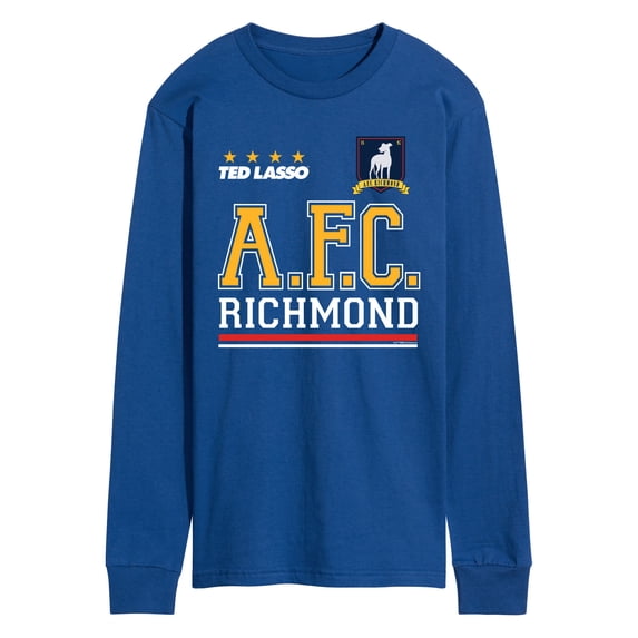 Ted Lasso - AFC Richmond Jersey - Men's Long Sleeve Graphic T-Shirt