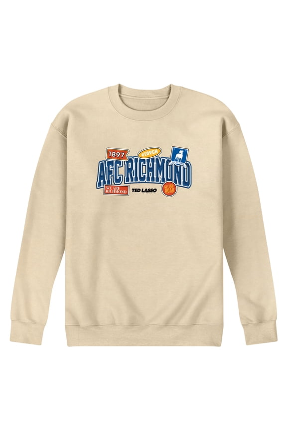 - AFC Richmond Patch - Men's Crew Fleece Sweatshirt