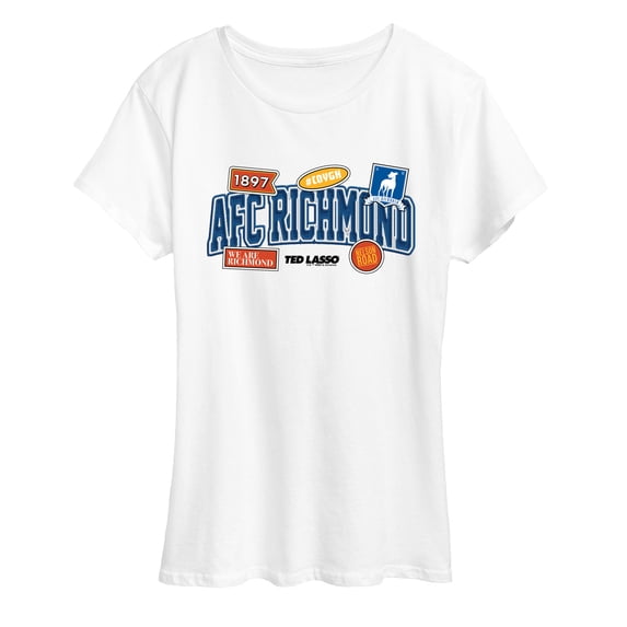 Ted Lasso - AFC Richmond Patch - Women's Short Sleeve Graphic T-Shirt
