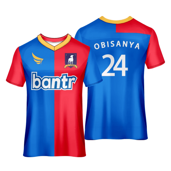 Ted Lasso AFC Richmond Season 3 KENT TARTT Jersey V-Neck Loose Short Sleeve Cosplay T-shirts