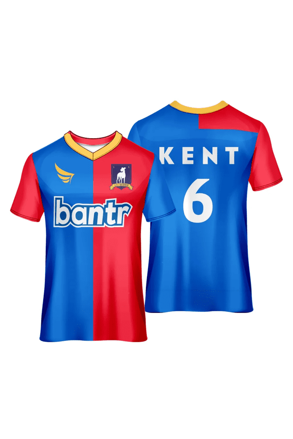 Ted Lasso AFC Richmond Season 3 KENT TARTT Jersey V-Neck Loose Short Sleeve Cosplay T-shirts