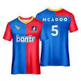 thumbnail image 1 of Ted Lasso AFC Richmond Season 3 KENT TARTT Jersey V-Neck Loose Short Sleeve Cosplay T-shirts, 1 of 5