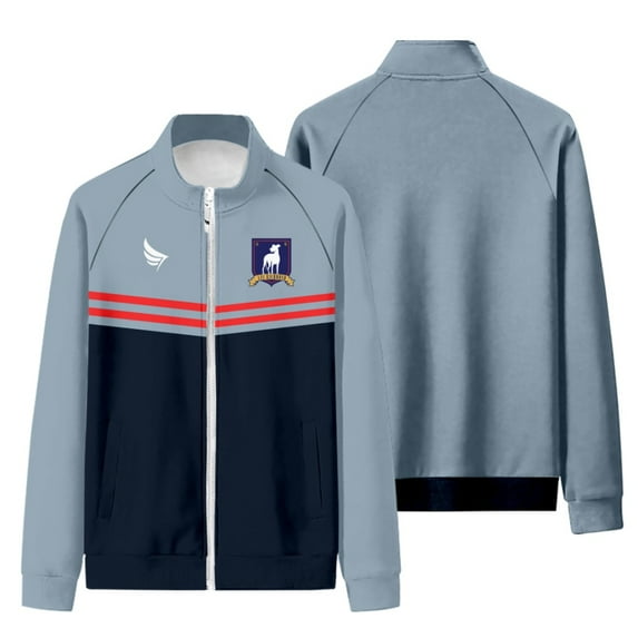 Ted Lasso AFC Richmond Zipper Sweatshirt Passionate Football Cosplay Jersey Women Men Long Sleeve