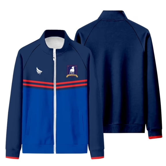 Ted Lasso AFC Richmond Zipper Sweatshirt Passionate Football Cosplay Jersey Women Men Long Sleeve