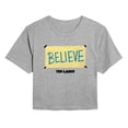 thumbnail image 1 of Ted Lasso - Believe Sign Cropped Graphic T-Shirt, 1 of 4