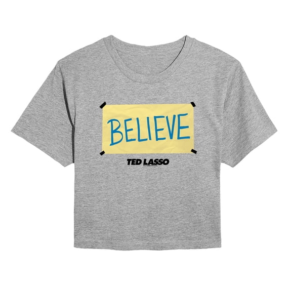 Ted Lasso - Believe Sign Cropped Graphic T-Shirt