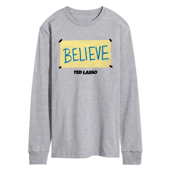 Ted Lasso - Believe Sign - Men's Long Sleeve Graphic T-Shirt