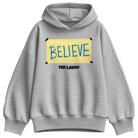 Ted Lasso - Believe Sign Women's Oversized Fleece Hoodie Sweatshirt