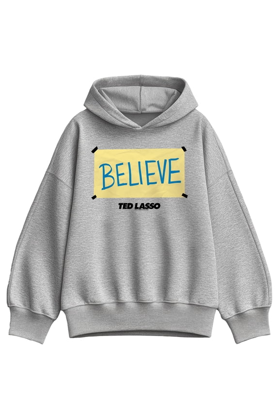 - Believe Sign - Women's Oversized Fleece Hoodie Sweatshirt
