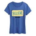 thumbnail image 1 of Ted Lasso - Believe Sign - Women's Short Sleeve Graphic T-Shirt, 1 of 4
