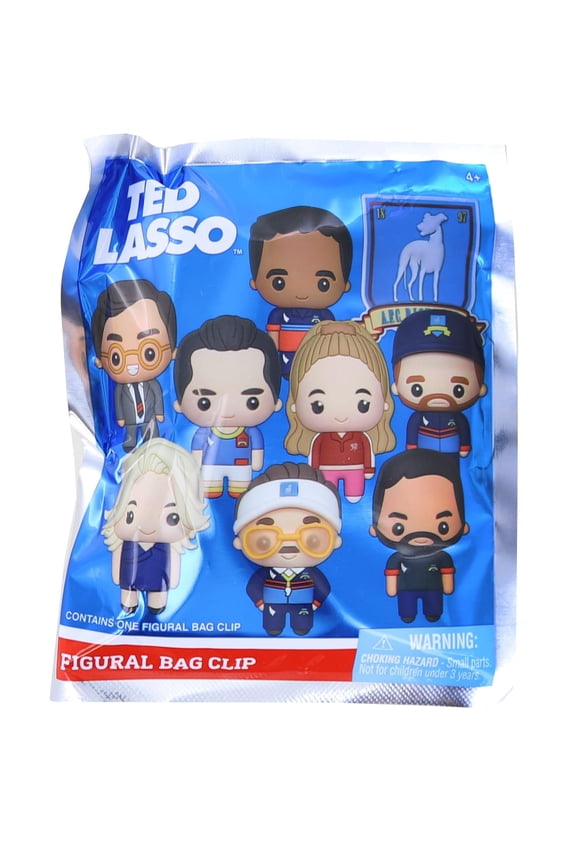 Ted Lasso Blind Bag 3D Foam Bag Clip | One Random
