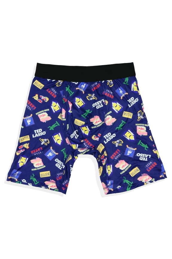 Ted Lasso Boxer Briefs Men's All-Over Print AFC Richmond Tight Fit Underwear