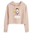 thumbnail image 1 of Ted Lasso - British Soccer Coach - I Believe in Believe - Juniors Cropped Pullover Hoodie, 1 of 5