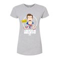 thumbnail image 1 of Ted Lasso - British Soccer Coach - I Believe in Believe - Juniors Fitted Graphic T-Shirt, 1 of 5