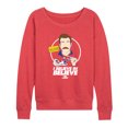thumbnail image 1 of Ted Lasso - British Soccer Coach - I Believe in Believe - Women's Lightweight French Terry Pullover, 1 of 5