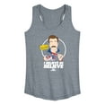 thumbnail image 1 of Ted Lasso - British Soccer Coach - I Believe in Believe - Women's Racerback Tank Top, 1 of 5