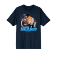 thumbnail image 1 of Ted Lasso Coach Beard Crew Neck Short Sleeve Navy Men's T-shirt-XS, 1 of 3