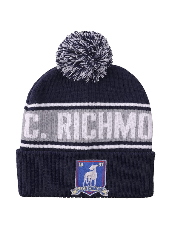 Ted Lasso Jacquard and Logo Black Cuff Beanie