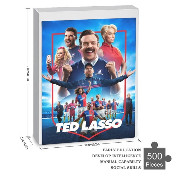 Ted Lasso Jigsaw Puzzle 35-1000 Pieces Gift for TV Series Fans