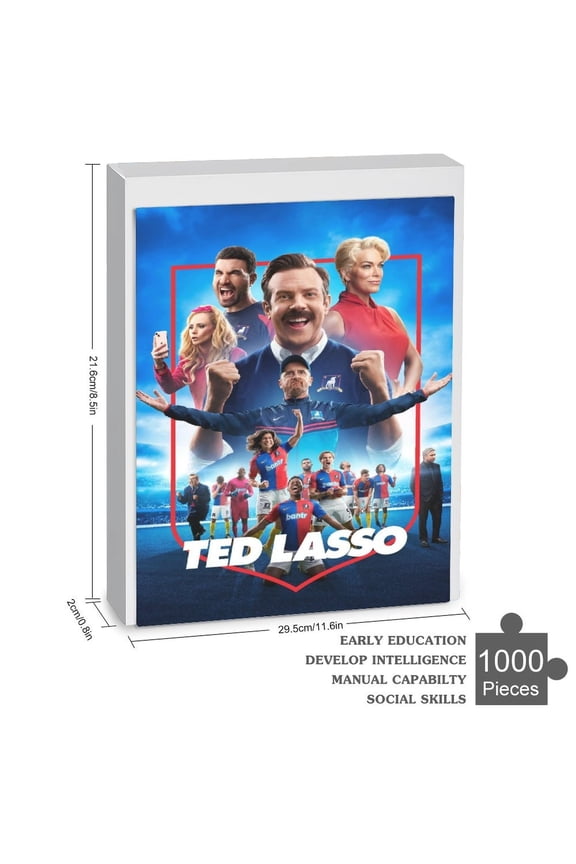 Ted Lasso Jigsaw Puzzle 35-1000 Pieces Gift for TV Series Fans