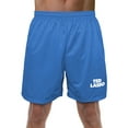 thumbnail image 1 of Ted Lasso Logo Mens Lined Mesh Shorts, Royal, Large, 1 of 6