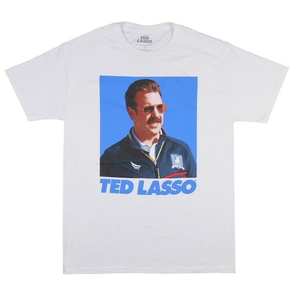 Ted Lasso Men's Coach Lasso Photograph Adult Licensed T-Shirt (Medium)