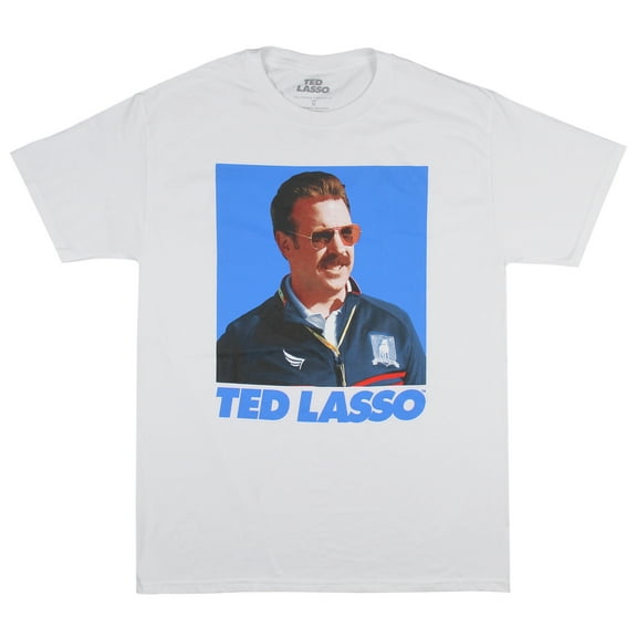 Ted Lasso Men's Coach Lasso Photograph Adult Licensed T-Shirt