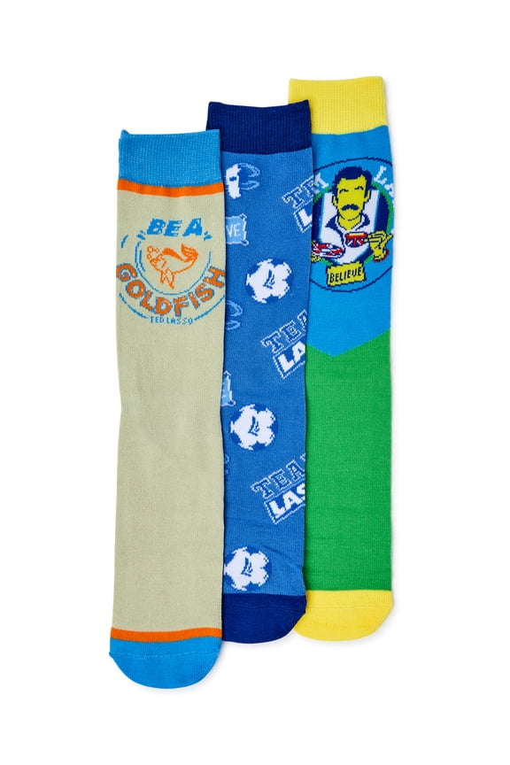 Ted Lasso Men's Socks, 3-Pack