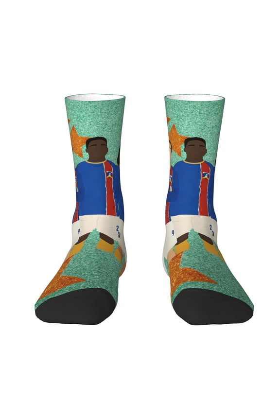 Ted Lasso Movie Novelty Crew Socks Casual Socks Mid Calf Socks For Women Men