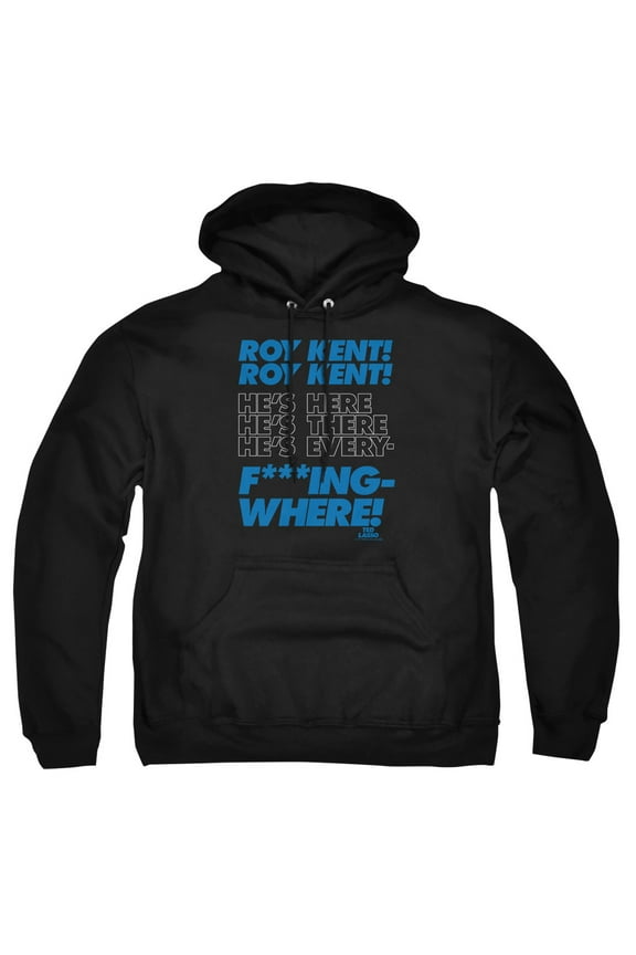 Roy Kent Chant Adult Pull-Over Hoodie, Black, X Large