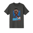 thumbnail image 1 of Ted Lasso Sam Obisanya Bobble Head Crew Neck Short Sleeve Charcoal Men's T-shirt-Medium, 1 of 3
