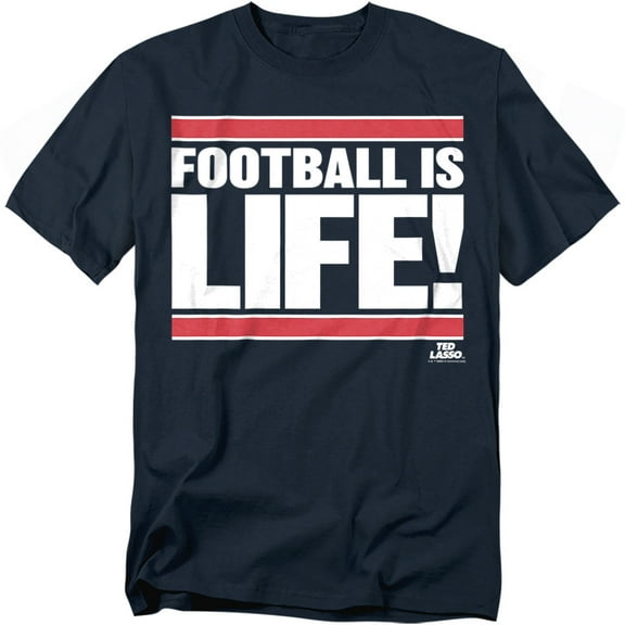 Ted Lasso T-Shirt Football Is Life Unisex Graphic Tee for Men & Women