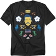 thumbnail image 1 of Ted Lasso T-Shirt Ted Lasso Icon Collage Unisex Graphic Tee for Men & Women, 1 of 7