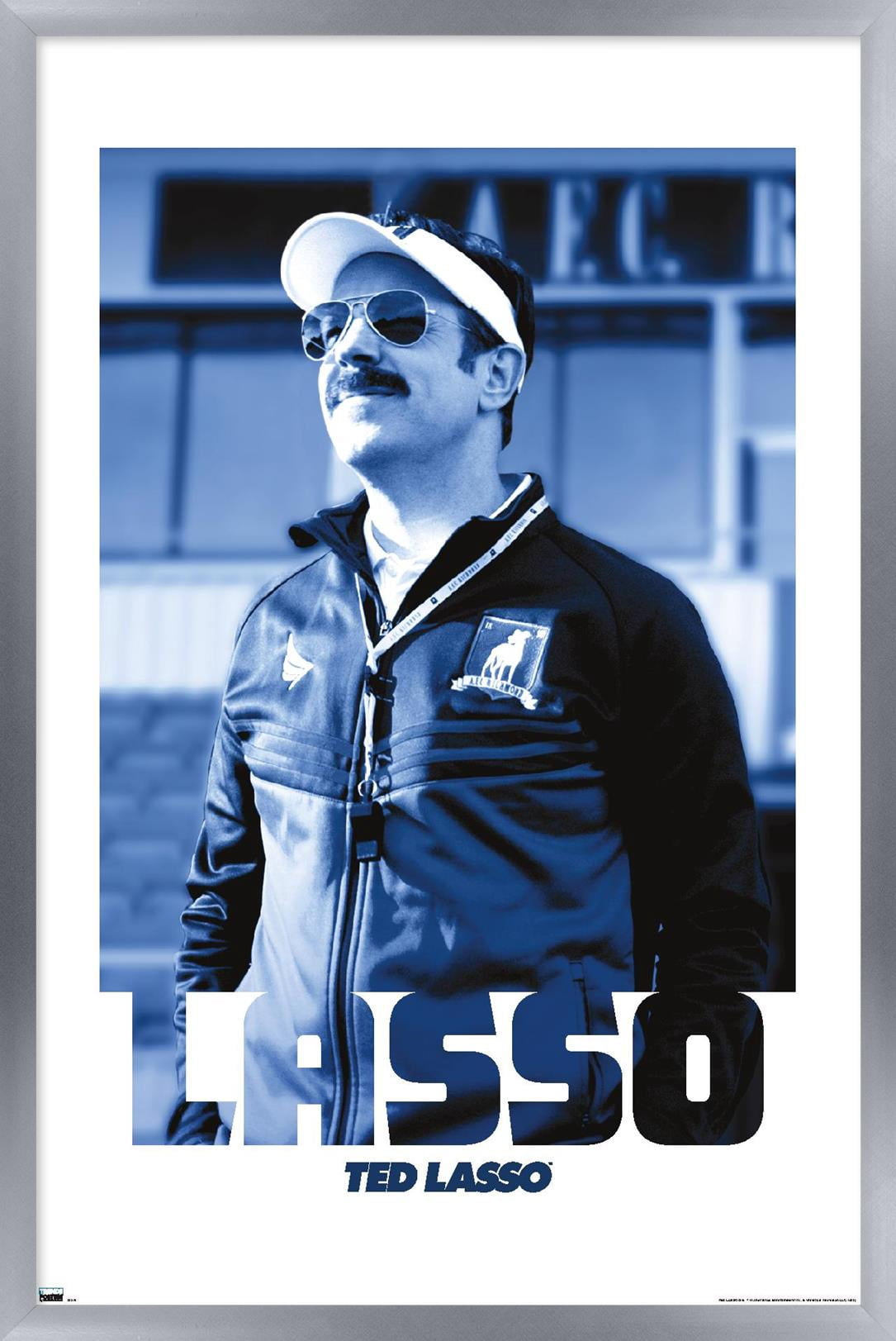 Ted Lasso - Ted Wall Poster, 14.725" x 22.375" Framed