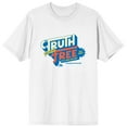 thumbnail image 1 of Ted Lasso The Truth Will Set You Free (But First It'll Piss You Off) Men's White Graphic Tee-Medium, 1 of 2