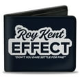 thumbnail image 1 of Ted Lasso Wallet, Bifold, Ted Lasso The Roy Kent Effect Quote and Title Logo, Vegan Leather, 1 of 1