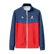 BUGELAI Ted Lasso Zipper Sweatshirt Passionate AFC Richmond Football CosplayJersey Women Men Cosplay Long Sleeve