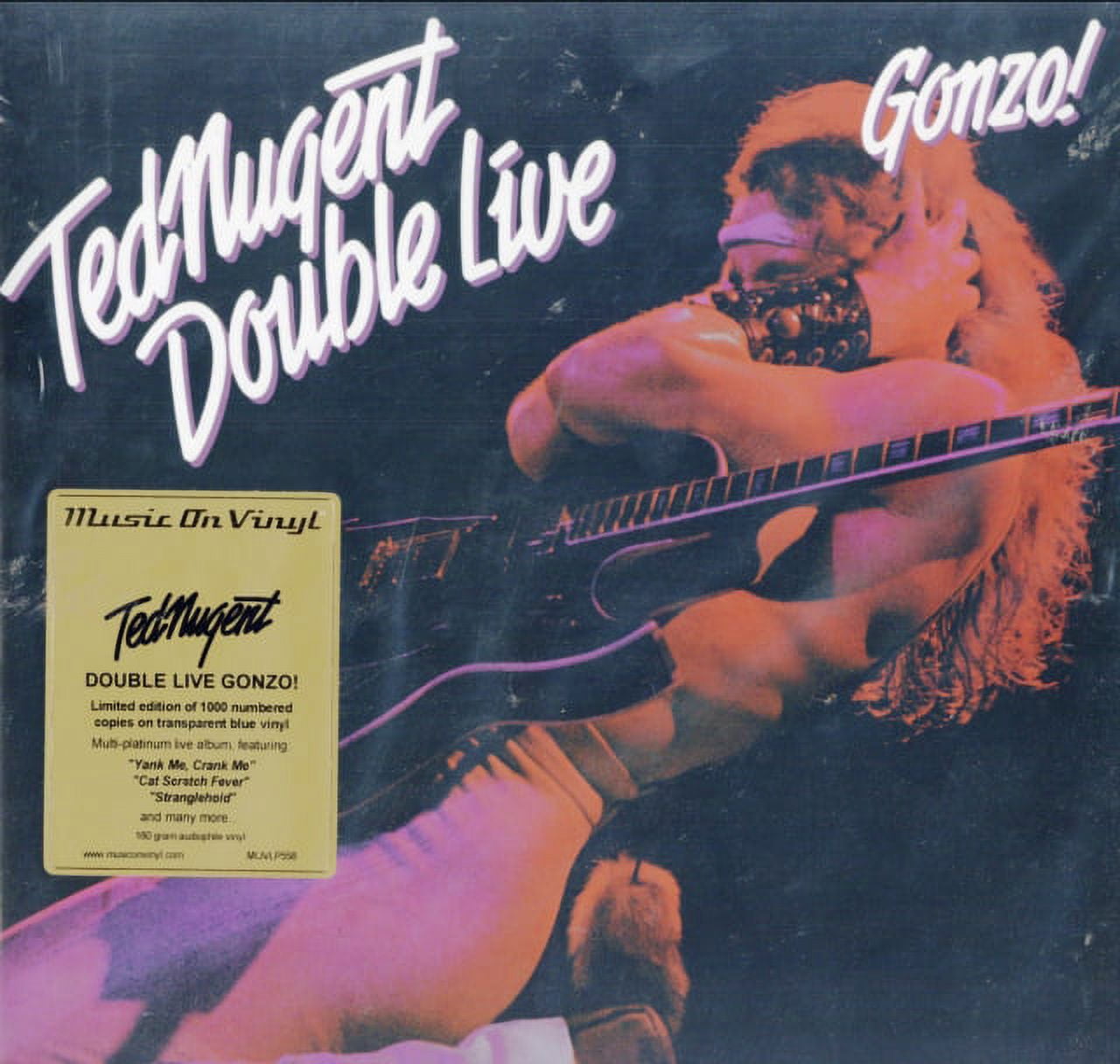 Ted Nugent - Double Live Gonzo [Limited Blue Colored Vinyl