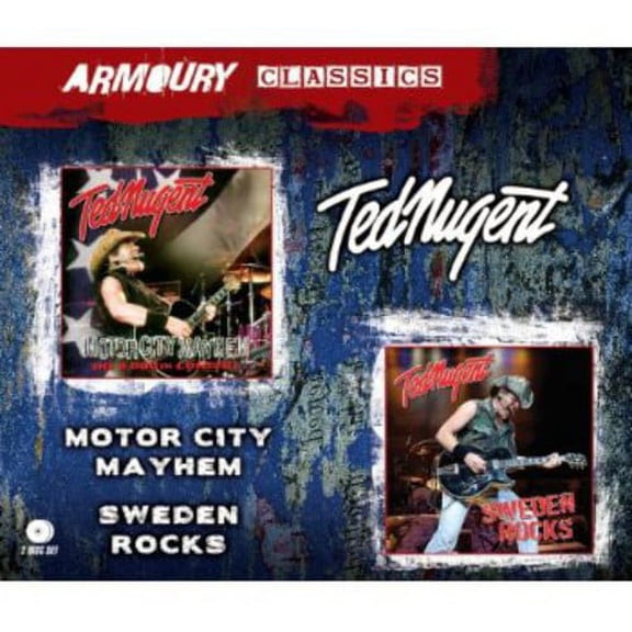 Ted Nugent - Motor City Mayhem + Sweden Rocks - CD