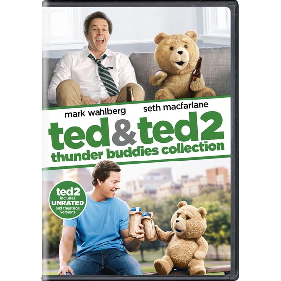 Ted & Ted 2 Unrated Thunder Buddies Collection (DVD), Comedy, Universal
