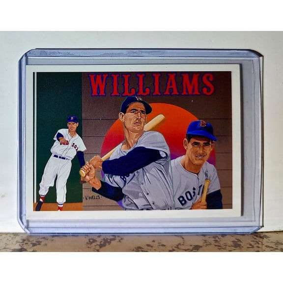 Ted Williams 1992 Upper Deck Baseball Heroes MLB #36 Card Boston Red Sox