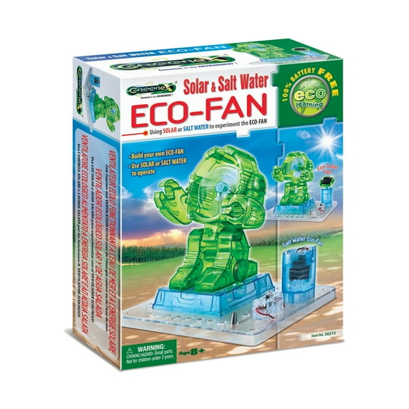 Tedco Toys 36213 Solar & Salt Water Eco-Fan Connex Kit
