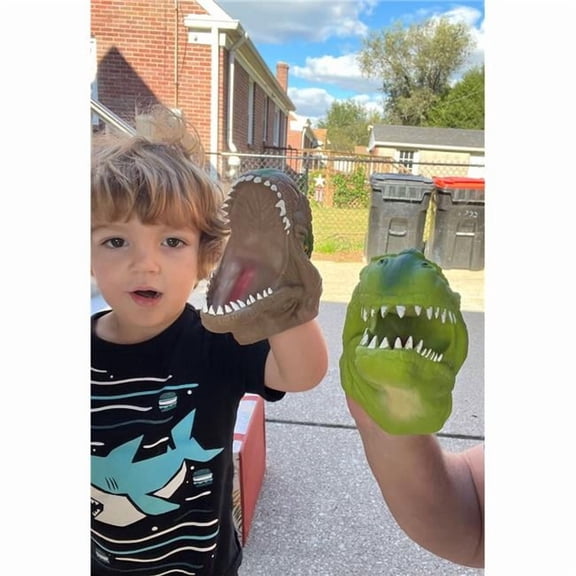 Tedco Toys 10282 Dino Hand Puppet Toy