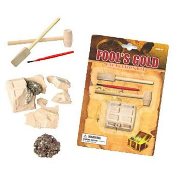 Tedco Toys Fools Gold Dig Excavation Kit